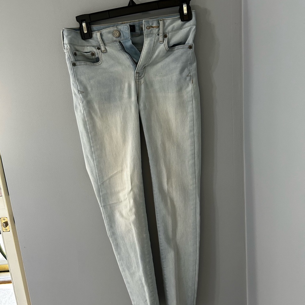 Super Light Wash Skinny Jeans